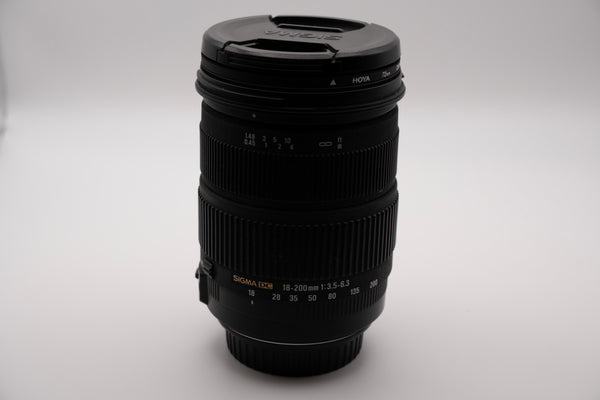 Sigma 18-200mm f/3.5-6.3 for Canon EOS
